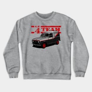 The classic French 4 Team van Crewneck Sweatshirt